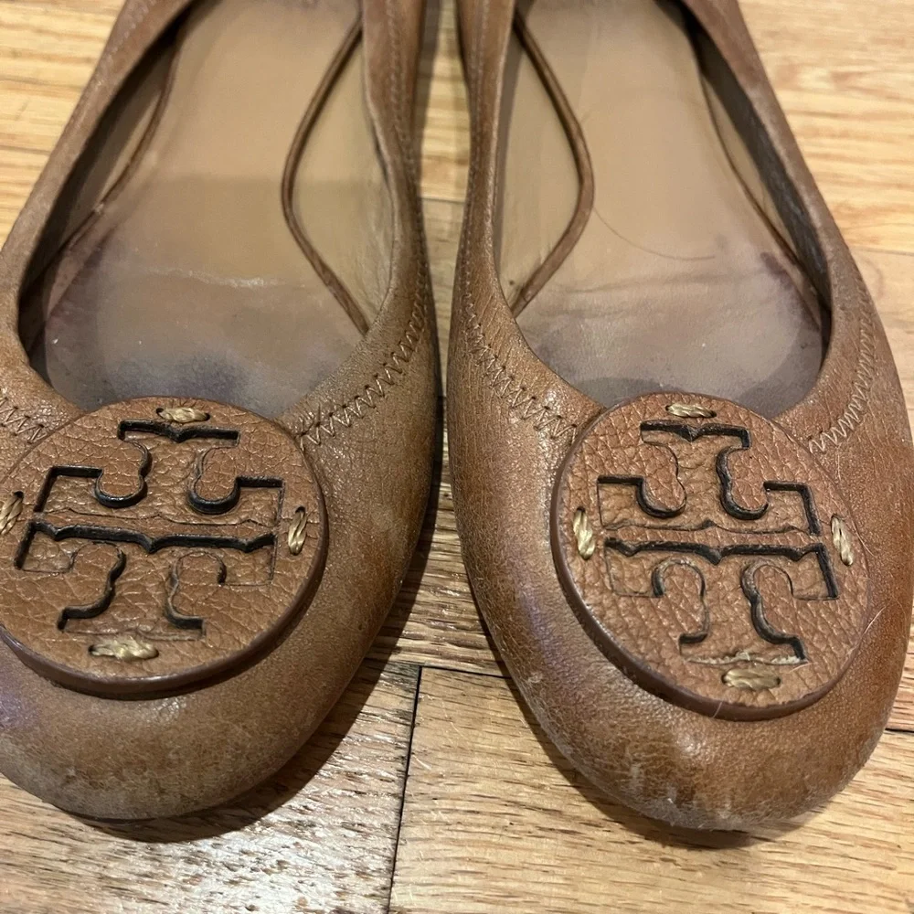 Tory Burch Ballet Flats - Tan - Size 9 - Picture 5 of 8